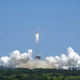 The launch of China’s Long March 5B rocket on July 24, 2022.